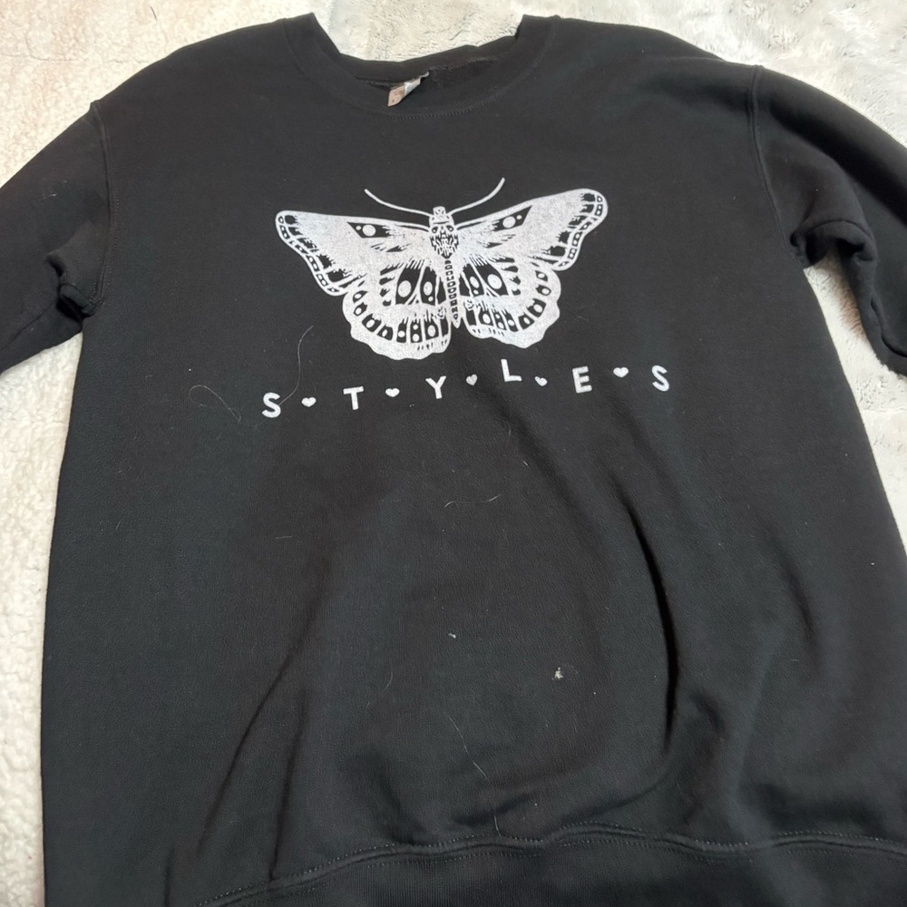 Gildan Harry Styles Black Sweatshirt